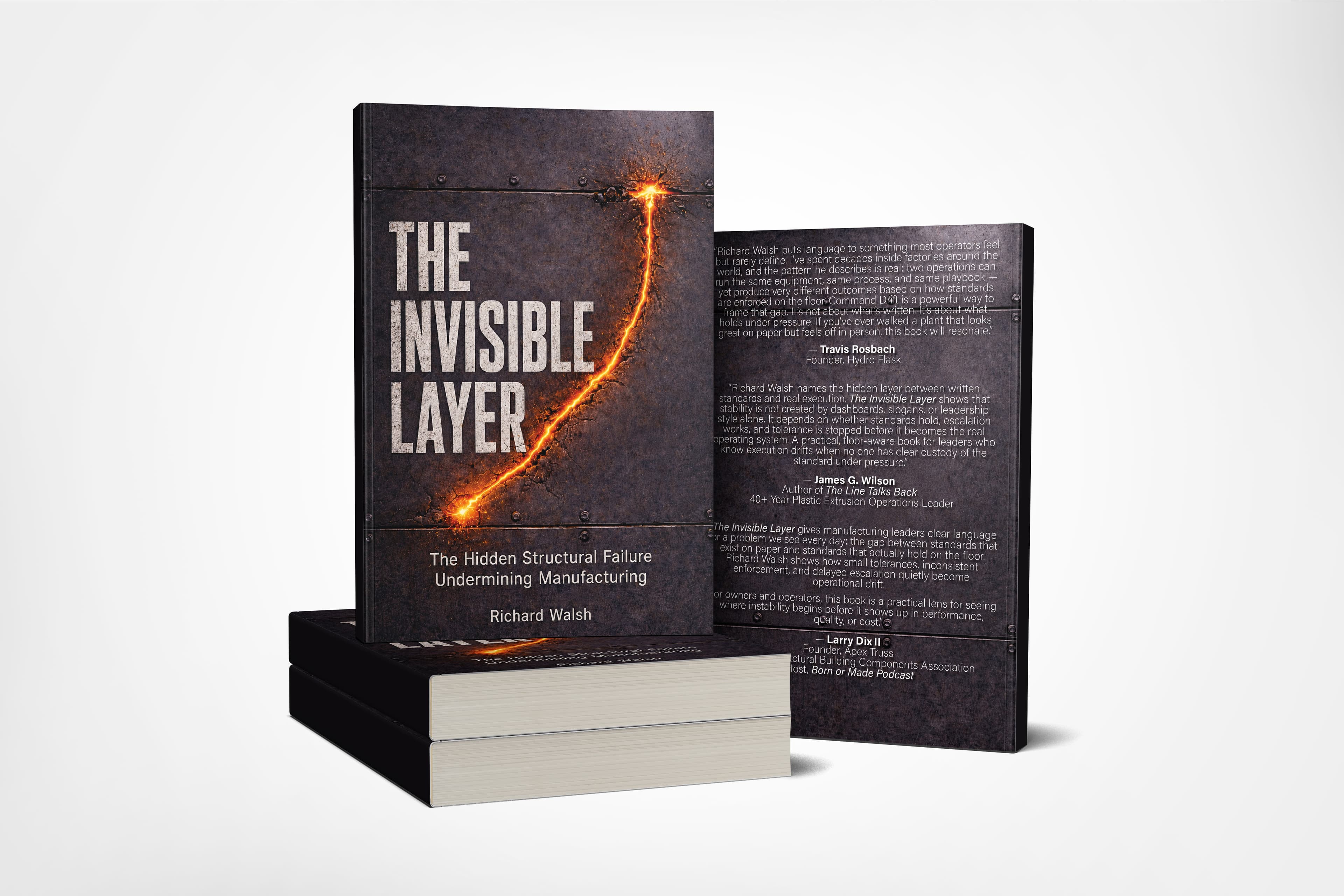 The Invisible Layer by Richard Walsh — book cover
